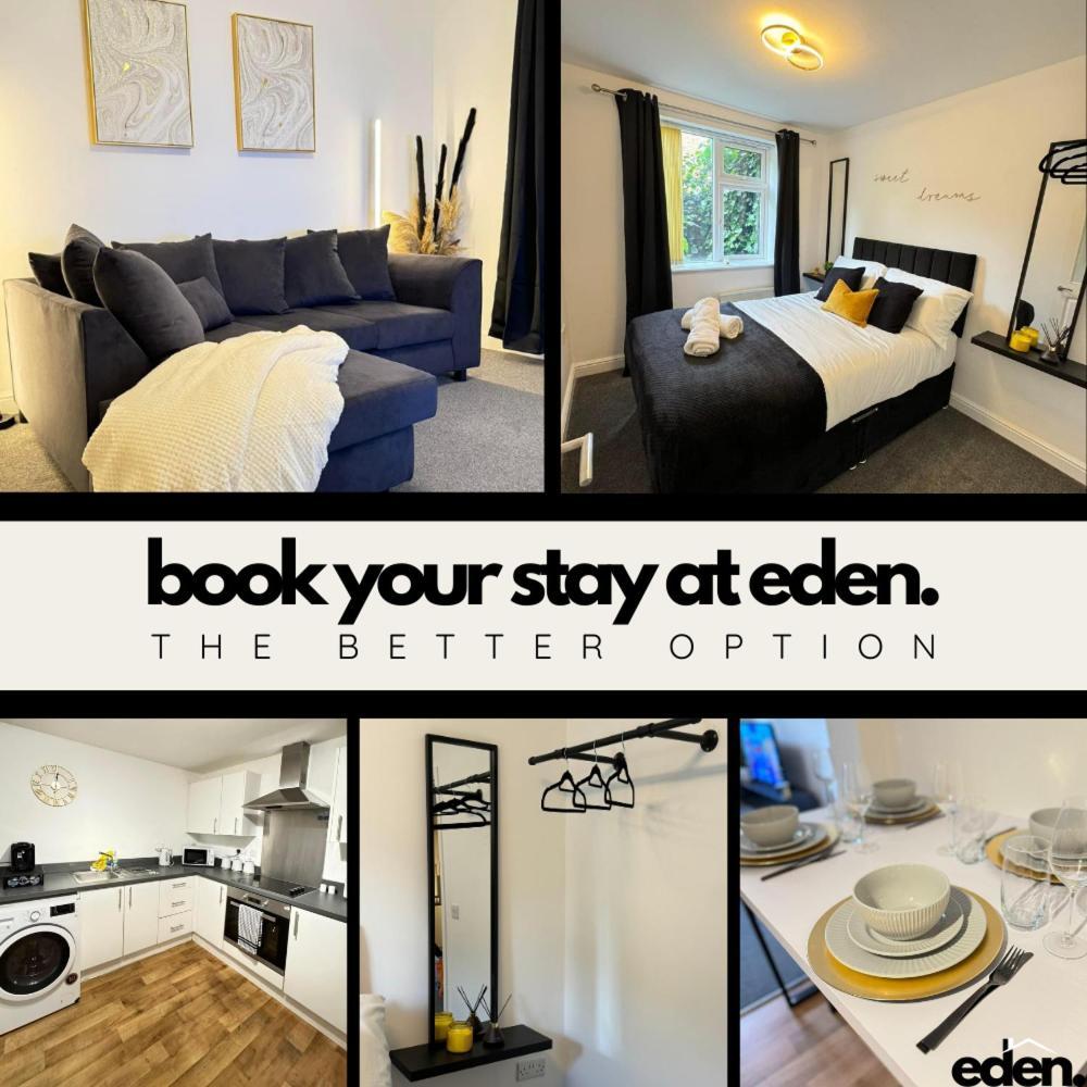 Luxury Cozy 3 Bed Apartment 5Mins From City - Free Parking! Nottingham Dış mekan fotoğraf